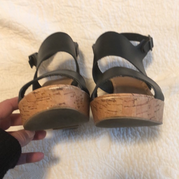 K Studio black platform sandals size 9 - Picture 5 of 10